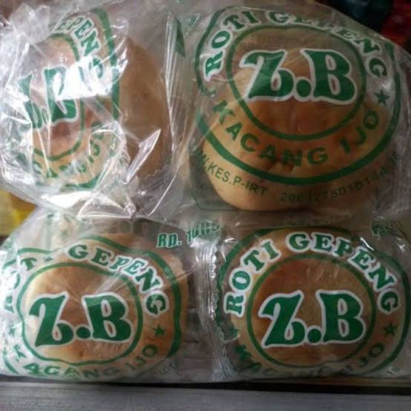 

Z.B Roti Gepeng Rasa Kacang Ijo 1 Pcs