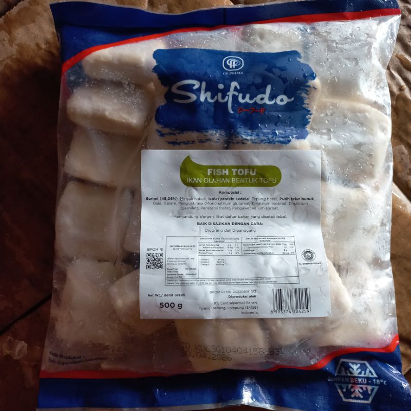 

Shifudo Fish Tofu 500gr