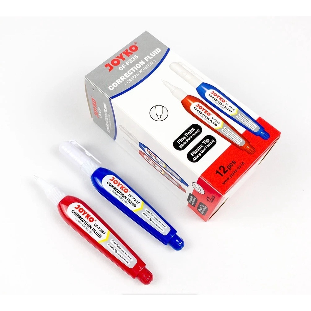 

Joyko Correction Fluid CF-P235 tipex JOYKO mini kecil CF-P235/correction fluid/tip-ex pen mini