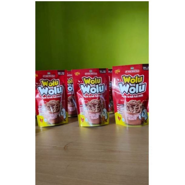 

WOLU WOLU usus crispiy PEDAS BALADO 500grm