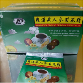 

MINUMAN HERBAL Lo han kuo ginseng chrysan instant 10 sachet