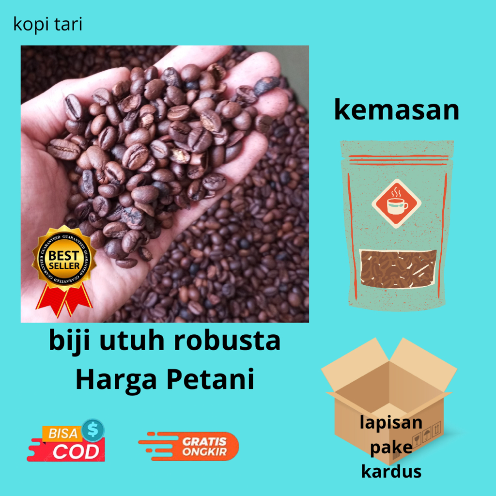 

Kopi Robusta DAMPIT Istimewa 1 Kg