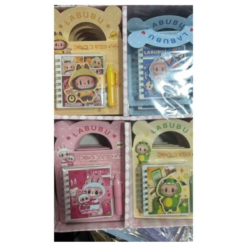 

NOTEBOOK MINI LABUBU+BULPEN MINI