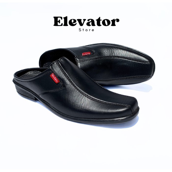 Sepatu Sandal Pria Slop Bustong Sepatu Sandal Bustong Pria Formal Sepatu Slop Bustong Pria Slip On F