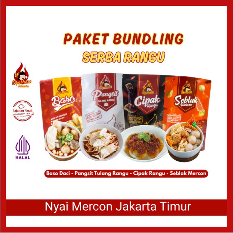 

PAKET HEMAT SERBA RANGU NYAIMERCON