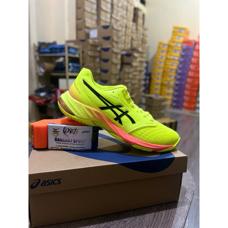 Sepatu Voli asics  Netburner Ballistic FF 3 paris original