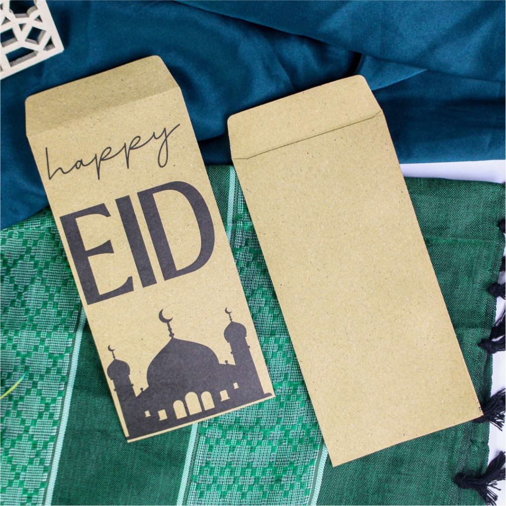 

Isi 30 Pcs Amplop Lebaran Vintage Coklat New Design harga ekonomis