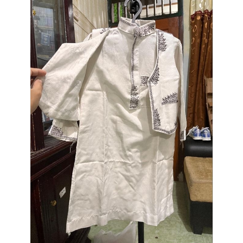 jubah gamis anak laki laki preloved