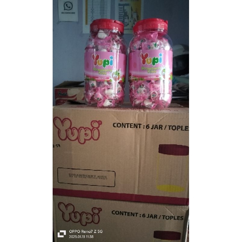 

Permen yupi toples isi 6 pcs/ 1 karton