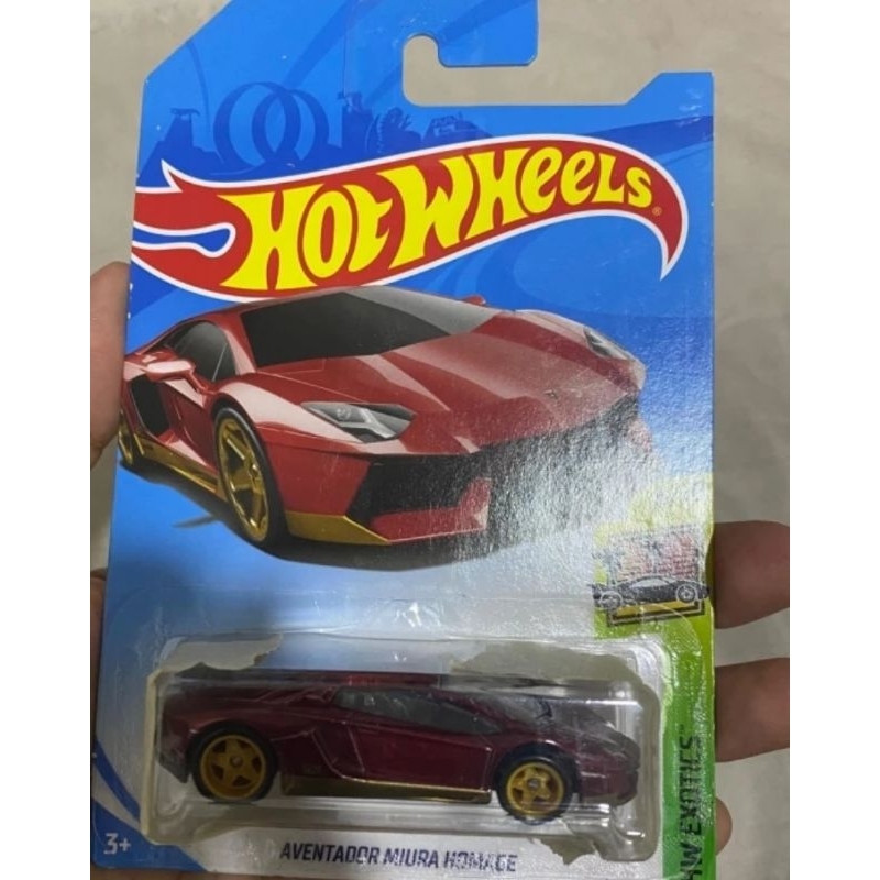 Hot wheels lamborghini aventador miura ths
