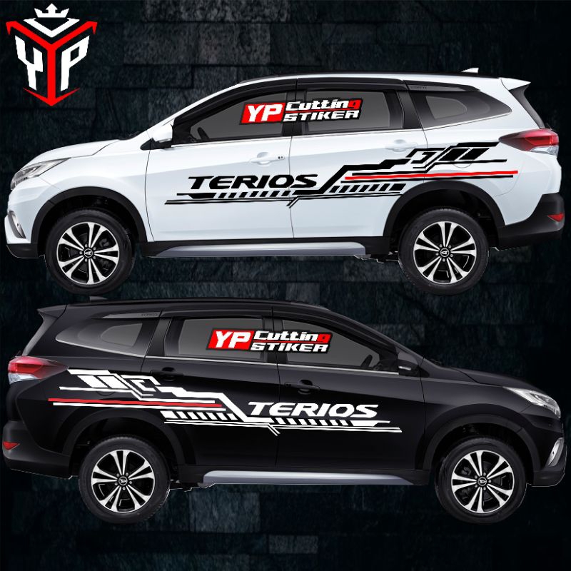 Sticker mobil terios sticker list terlaris mobil terios stiker mobil terios keren stiker variasi