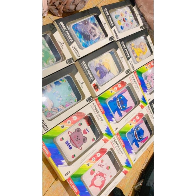 POWERBANK MINI KARAKTER LUCU 10000mah