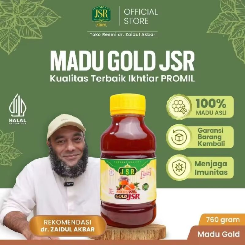 

MADU JSR MADU GOLD dr Zaidul Akbar Madu Promil Mengatasi permasalahan hormonal 760gram