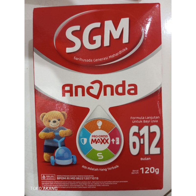 SGM ANANDA 6-12 Bulan 120gram