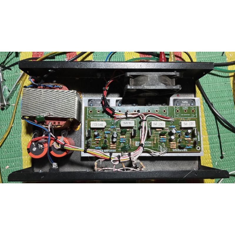 power driver 400 wat modif 500 Watt 5 amper kecil balap  subwoofer middle pisah