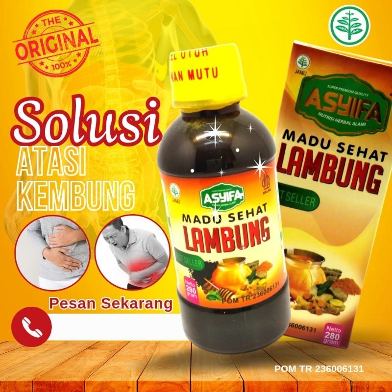 madu sehat LAMBUNG Asyifa maag asam lambung kronis tipes