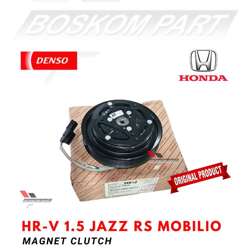 Magnet Clutch Kompresor Ac Honda Hrv 1.5cc Jazz rs Mobilio Denso Original