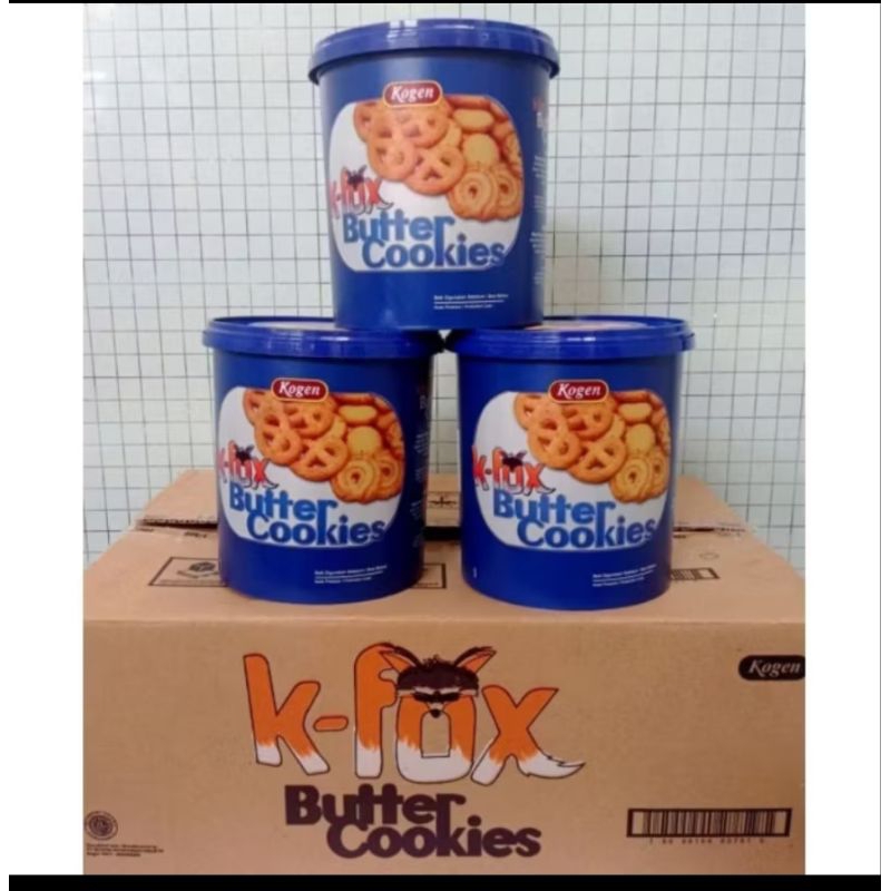 

KOGEN KFOX K-FOX BUTTER COOKIES 300GR