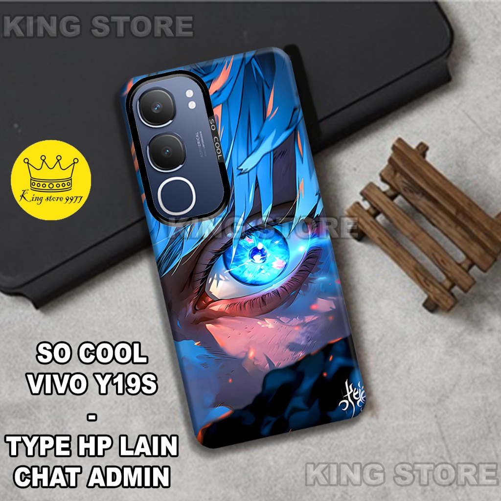 (KS7)  Case Vivo Y19S 2024 / Motif gambar Anime Jujutsu/casing  Vivo Y19S/cassing Vivo Y19S/kesing h