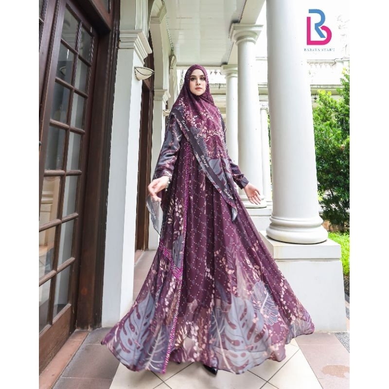 NEW GAMIS SYARI(FATIMAH BY BARAYA SYARI)GAMIS MEWAH TERBARU