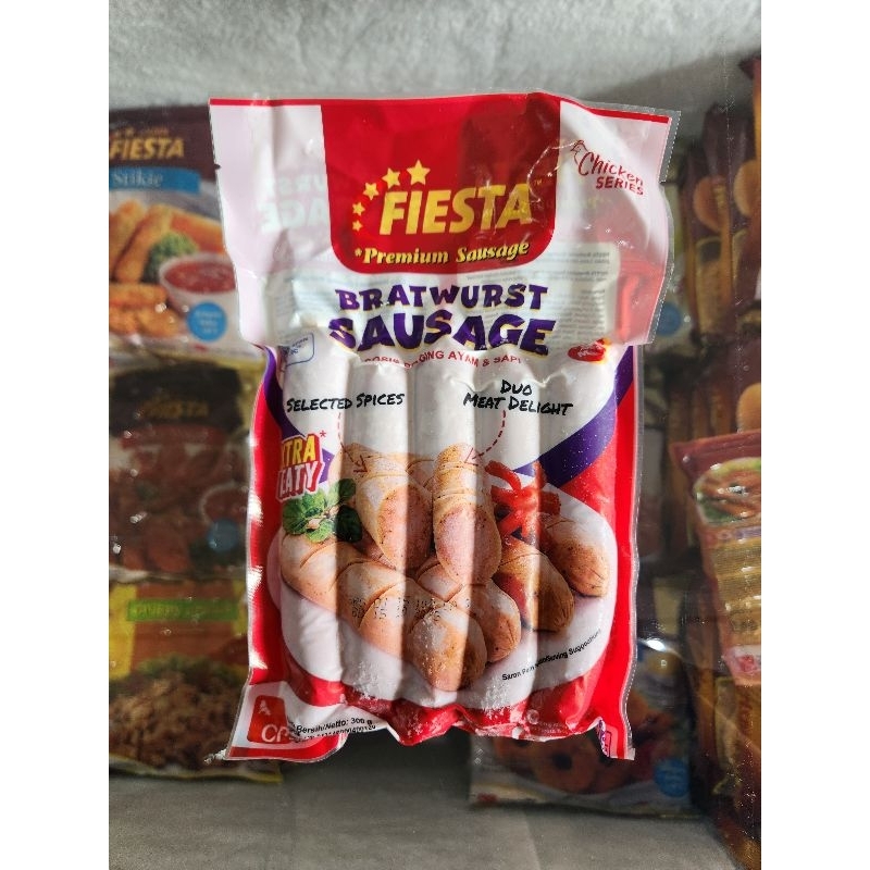 

FIESTA SOSIS BRATWURST SAUSAGE 300gr