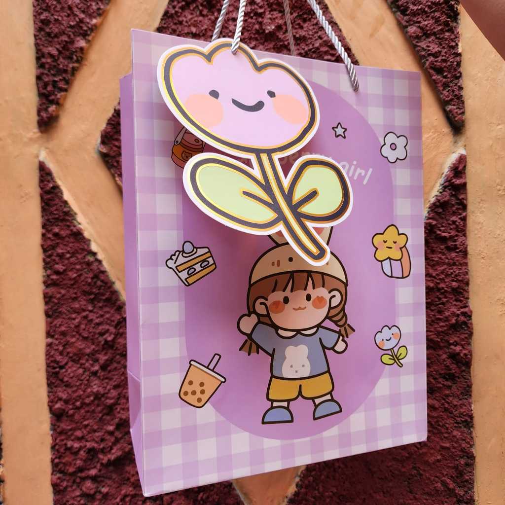 

ITBEL - Paper Bag 3D Karakter Anak Timbul Tas Hampers Gift Lebaran Ulang Tahun Hadiah Serbaguna GoodyBag Jinjing Bahan Karton Motif Lucu