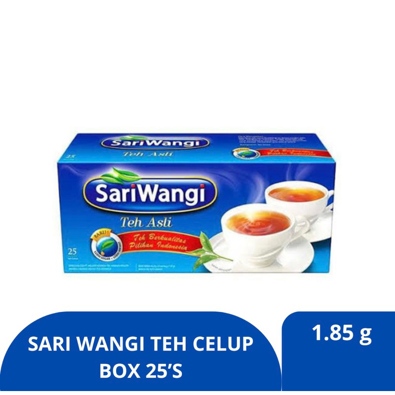 

SARIWANGI TEH ASLI CELUP BOX 25’S