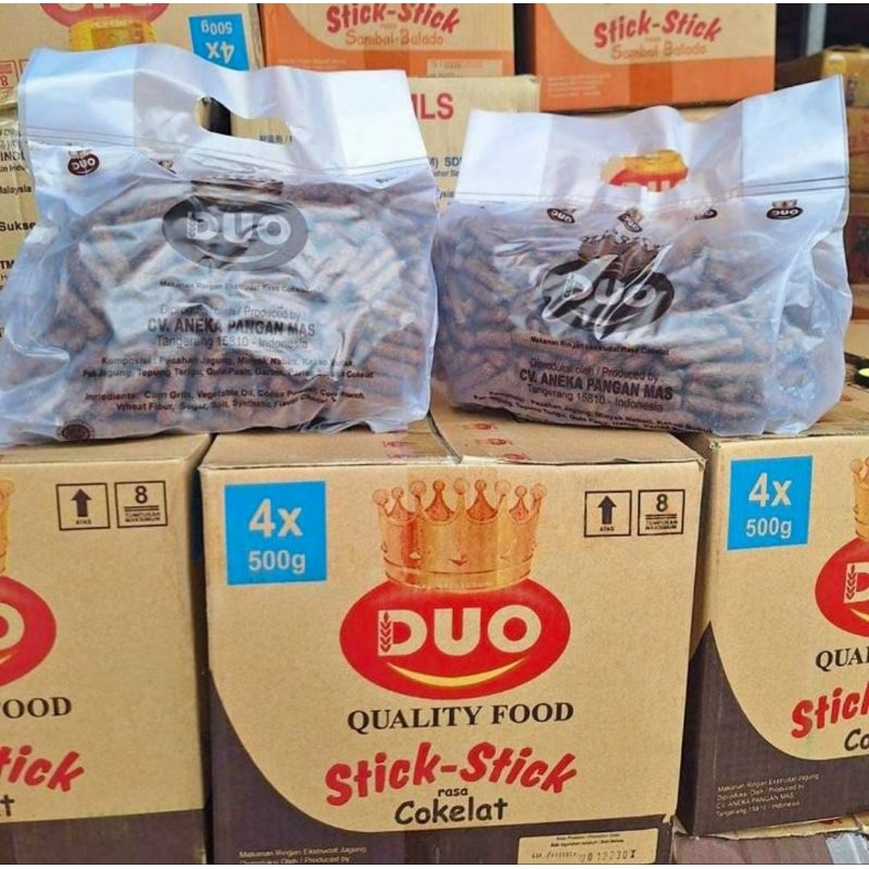 

Duo Quality Food Stick-Stick Cokelat