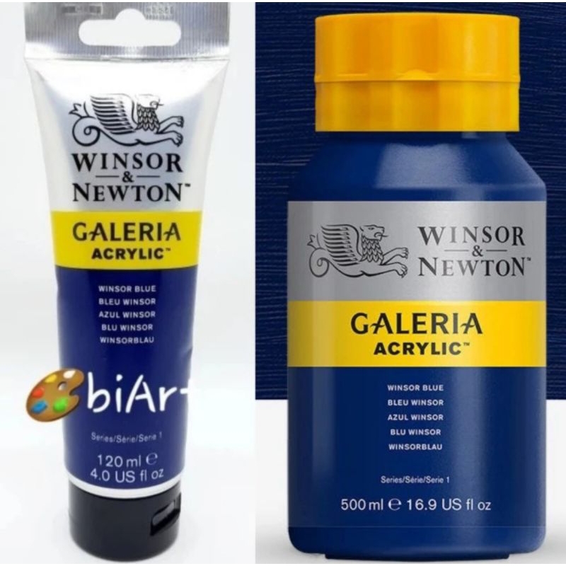 

Galeria Acrylic Colour 500ml / 120ml Winsor Blue Winsor & Newton