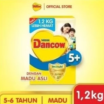 

Susu Dancow 5+ Rasa Madu kemasan 1,2kg