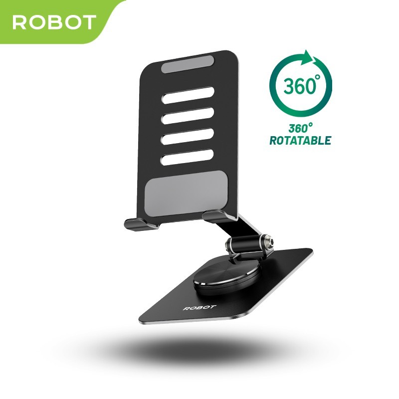 ROBOT RT-US11A Black Universal Stand Phone Tablet Holder 360°