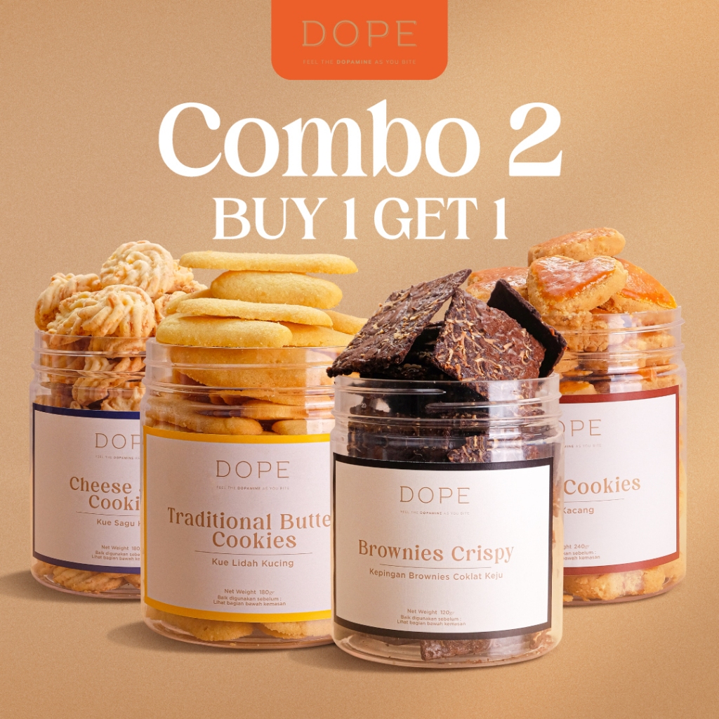 

DOPE Paket Hampers Double Kue Kering / Kue Kering Premium Camilan Kue Kering / Nastar Keju Wijsman / Brownies Crispy Premium Chocolate / Lidah Kucing / Sagu Keju / Kue Kacang / Hampers Gift Kue Kering / Hampers Natal / Hampers Hari Raya Idul Fitri