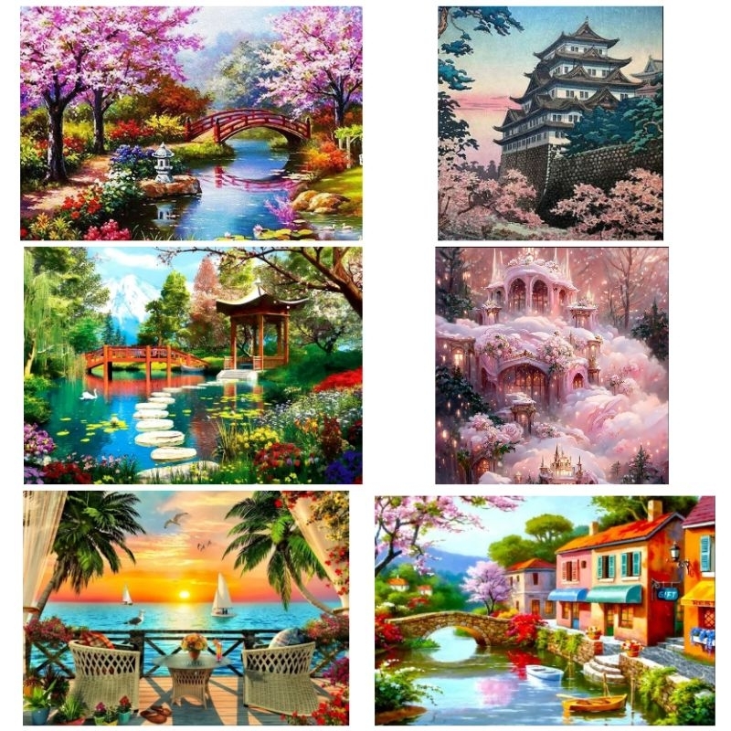 

Kids Craft 5D DIY Diamond Painting Full Drill 30x40cm Set Diamond Painting