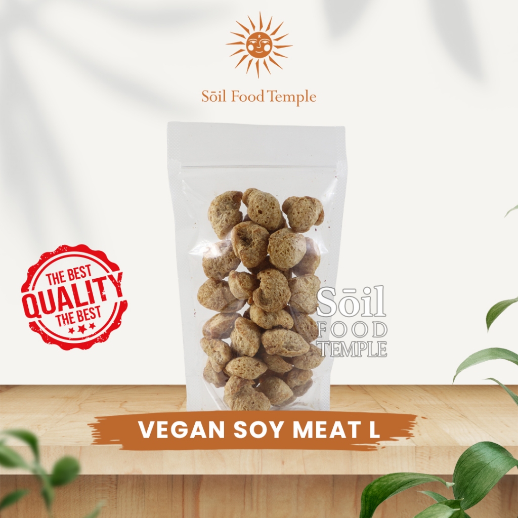 

Vegan Soy Meat ( L ) - Soil Food Temple