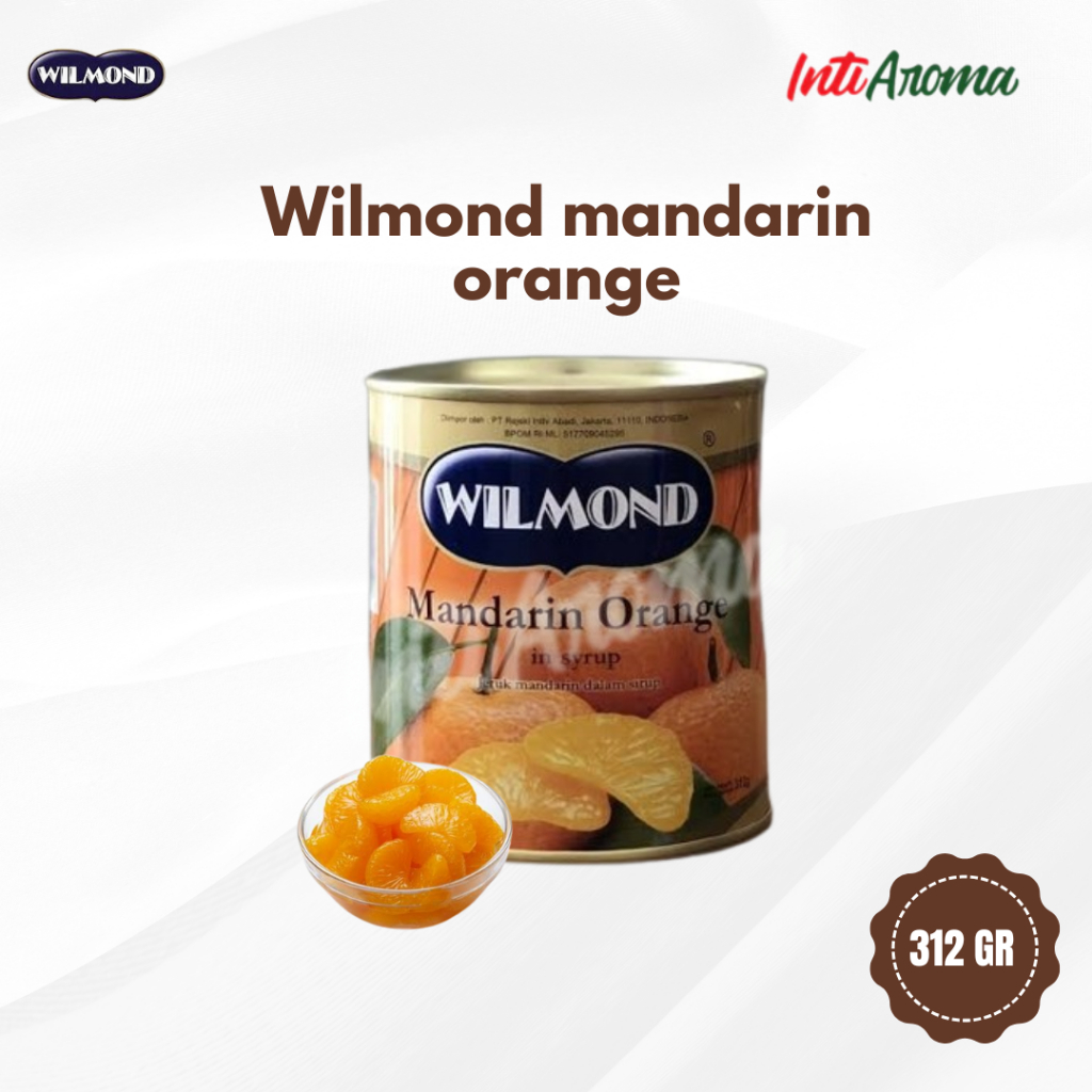 

Wilmond mandarin orange in syrup 312gr