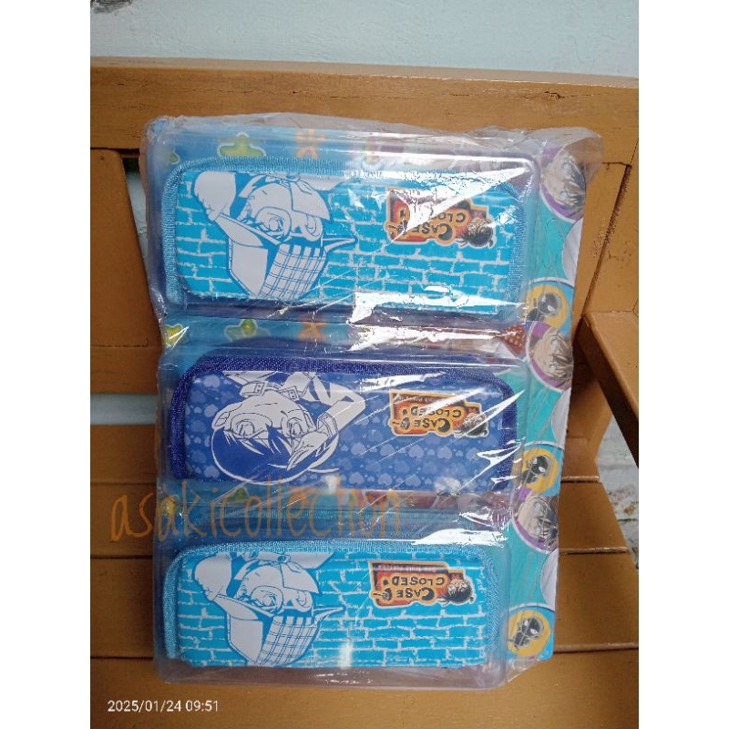

[TERBATAS] 6Pcs Kotak Pensil Detective Conan