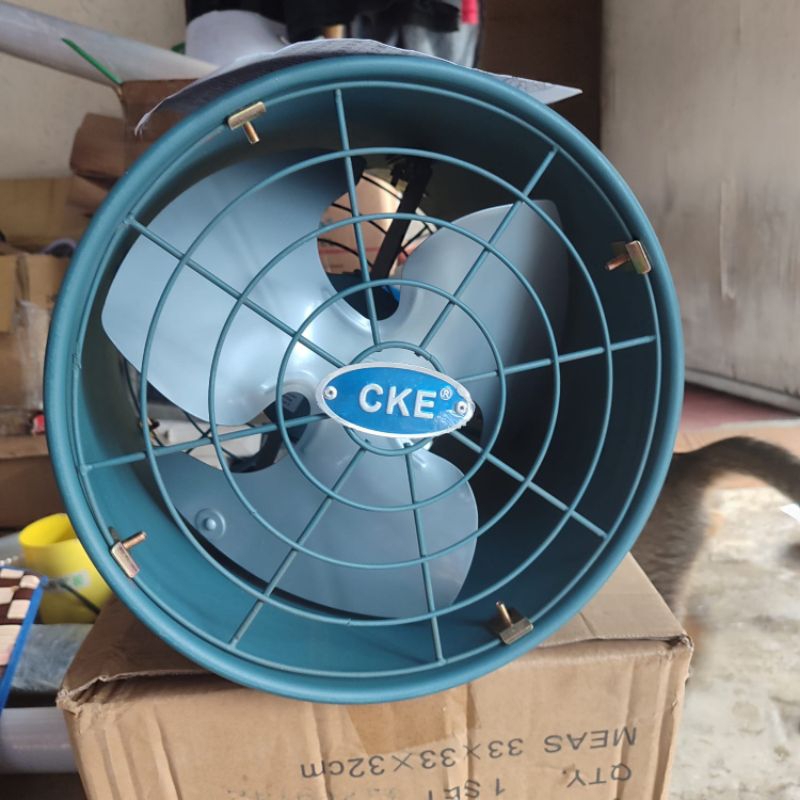 Kipas Blower Aksial Fan exhauset 14 inch /Drum fan aksial Blower merek CKE