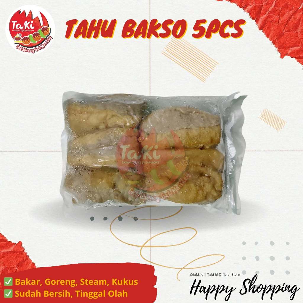 

Tahu Bakso 5 pcs - Frozen Food