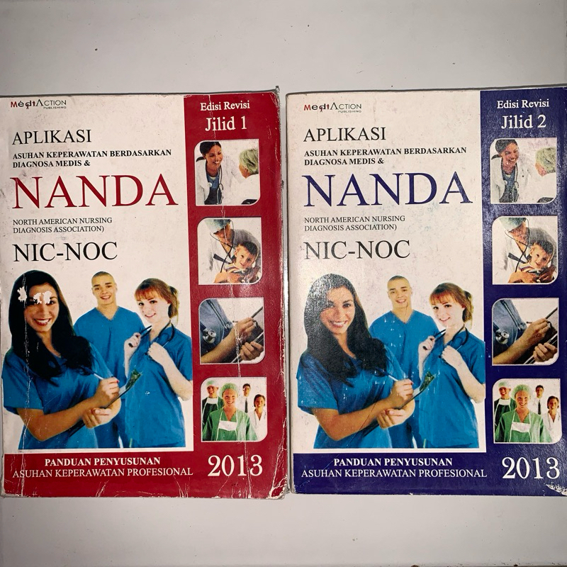 Preloved Thrift Aplikasi NANDA NIC NOC Edisi Revisi Jilid 1, 2