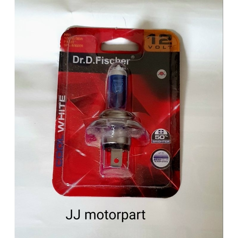 Dop Bohlam H4 Cool White 12V 35W Dr.D.Fischer