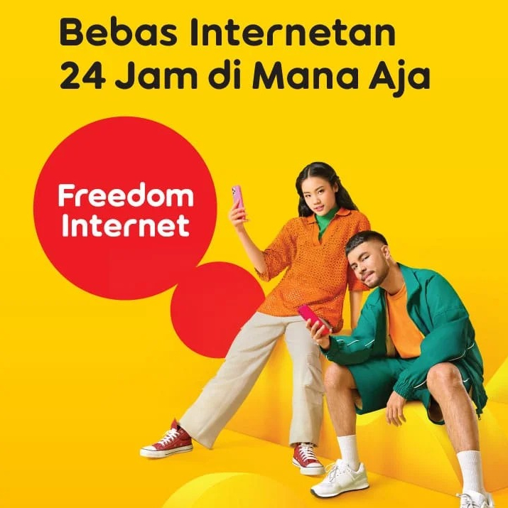 PAKET DATA INDOSAT FREEDOM INTERNET FULL 30 HARI
