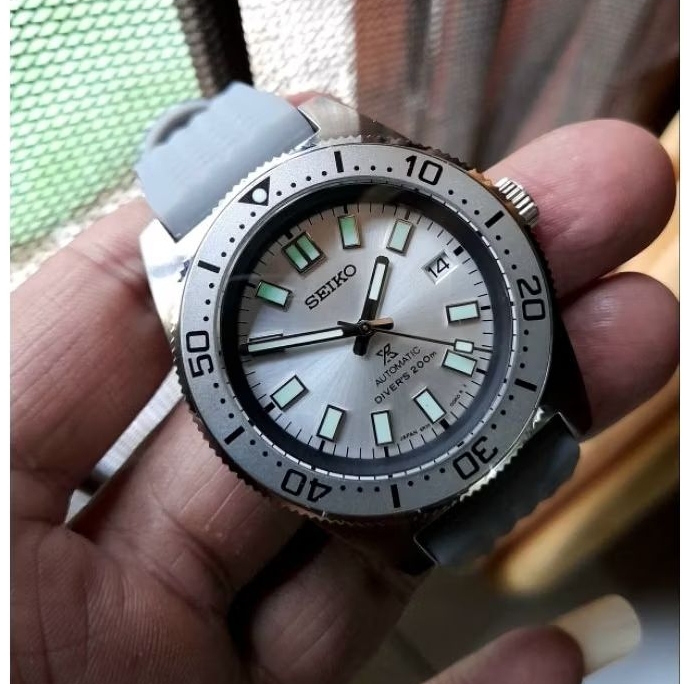 seiko mod sbdc 62mas grey dial nh35 mobement 40mm