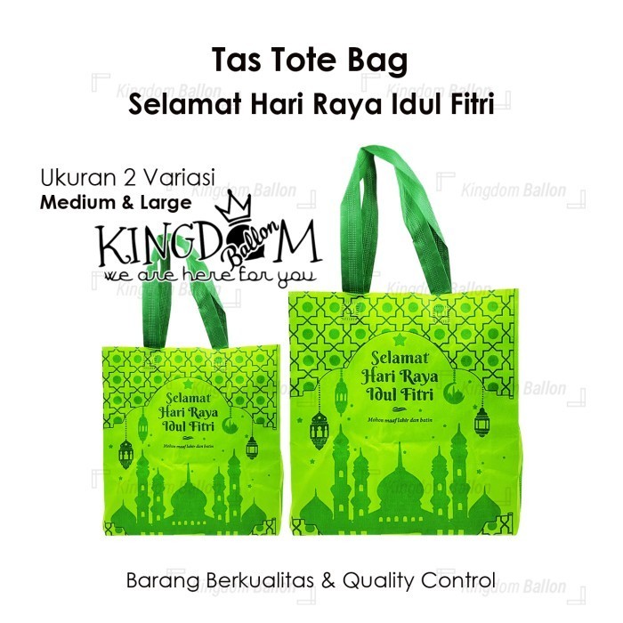 

Goodie Bag Idul Fitri / Tas Idul Fitri Hijau / Goodie Bag 12 PCS