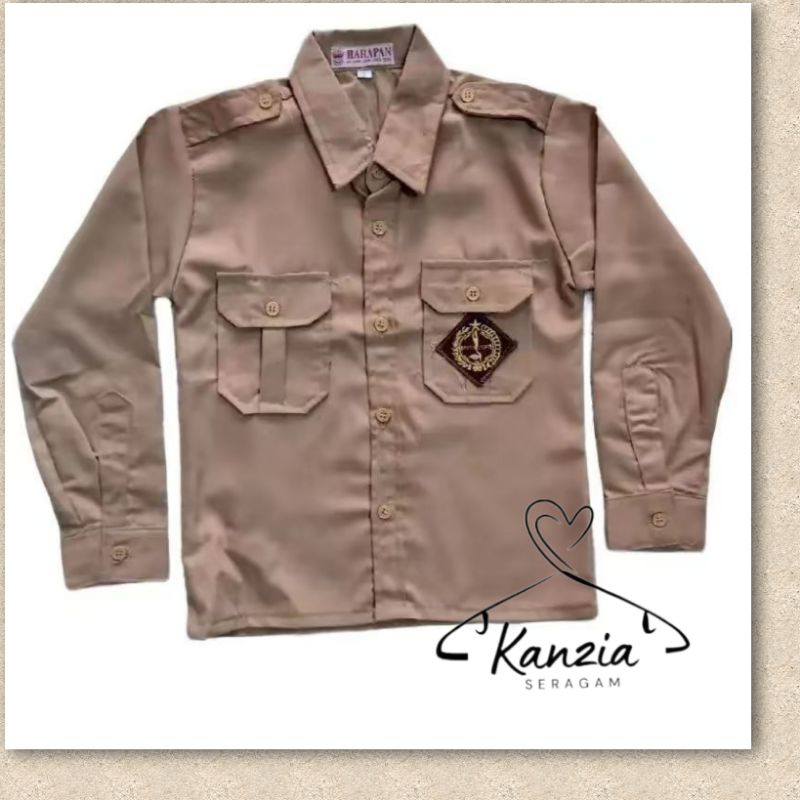 Baju Seragam Pramuka SD/SMP PENGGALANG Kemeja Pramuka SD/SMP