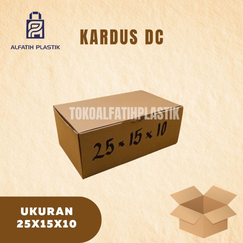 

kardus die cut 25x15x10 box kado box hampers kotak hampers