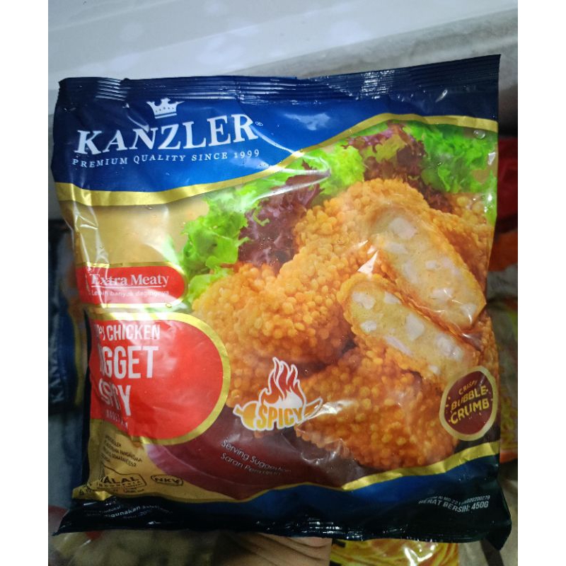 

NUGGET KANZLER CRISPY SPICY 450G