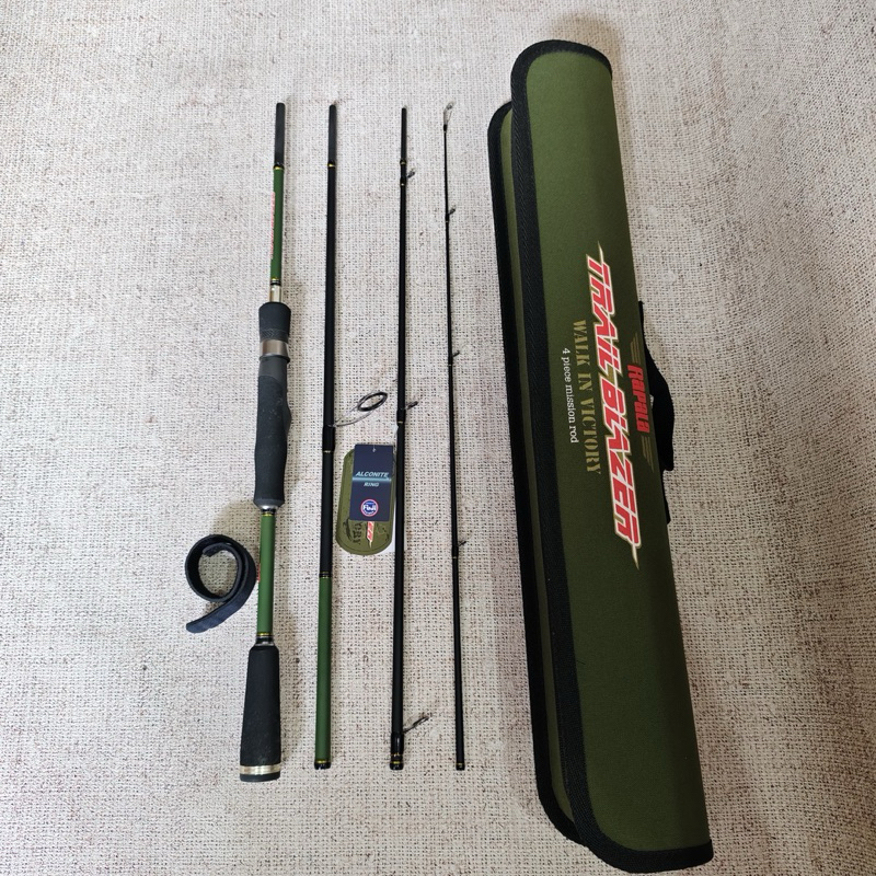 Joran travel rod rapala trail blazer (spinning & casting)