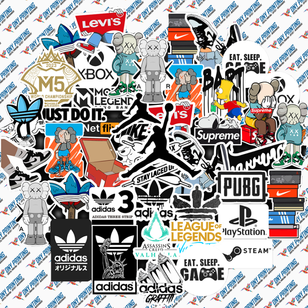 Stiker Aesthetic Hypebeeast Brand Case Hp Leptop Stiker Nike Stiker Nike Jordan