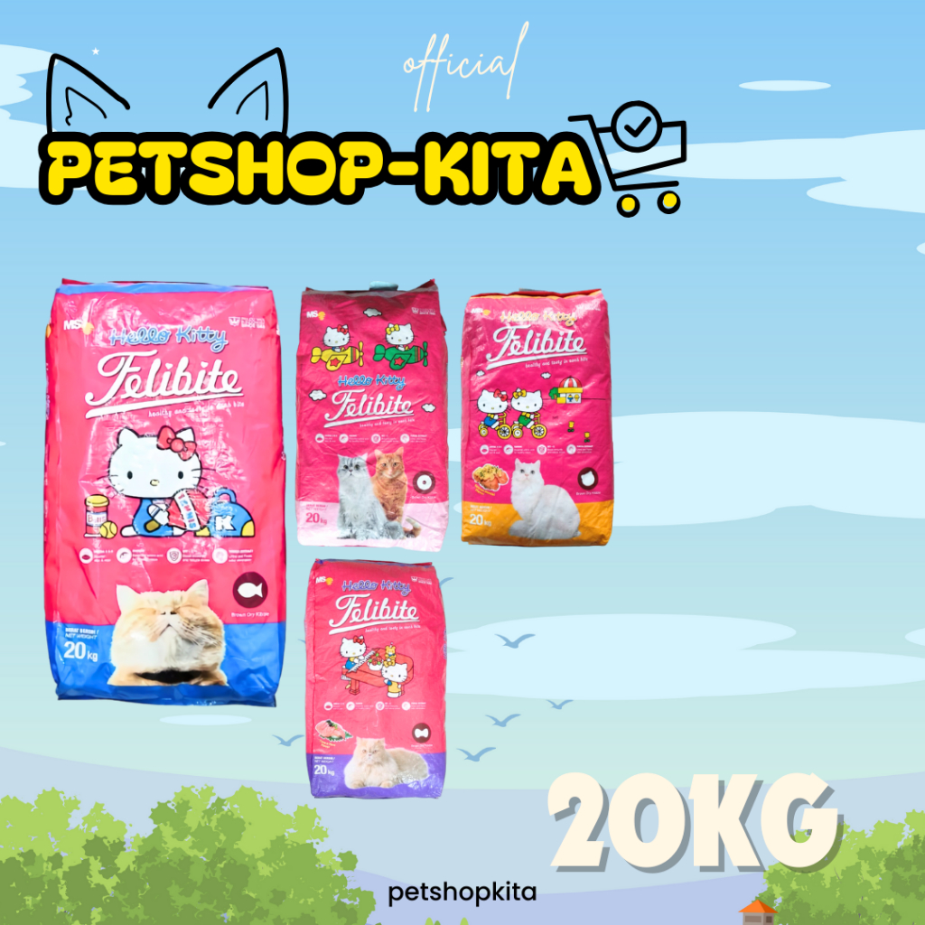 FELIBITE CAT TUNA 20KG makanan kucing felibite