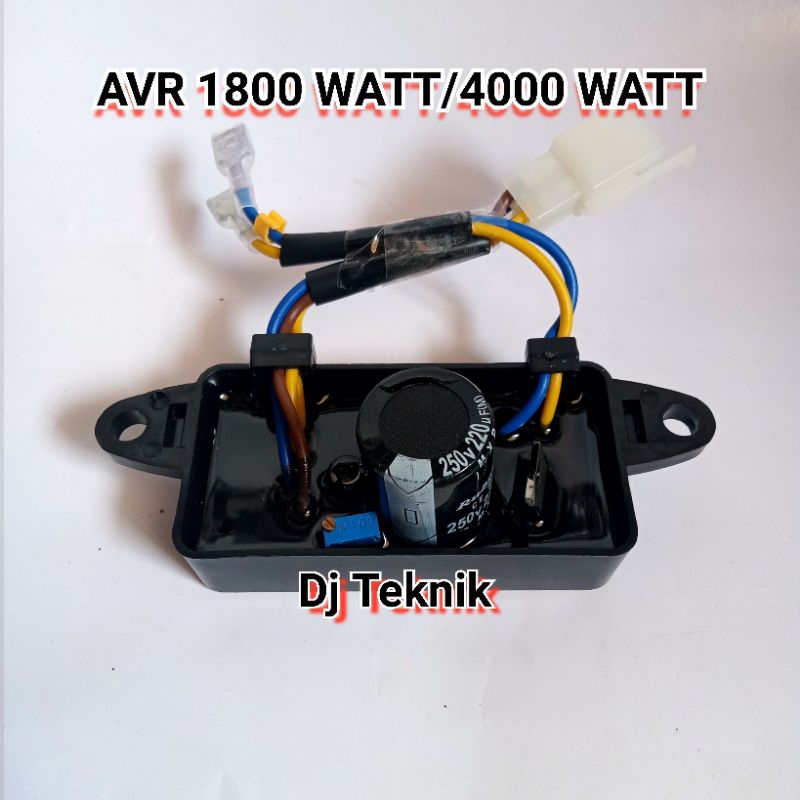 AVR KELISTRIKAN GENSET GENERATOR EP 1800-4000 WATT
